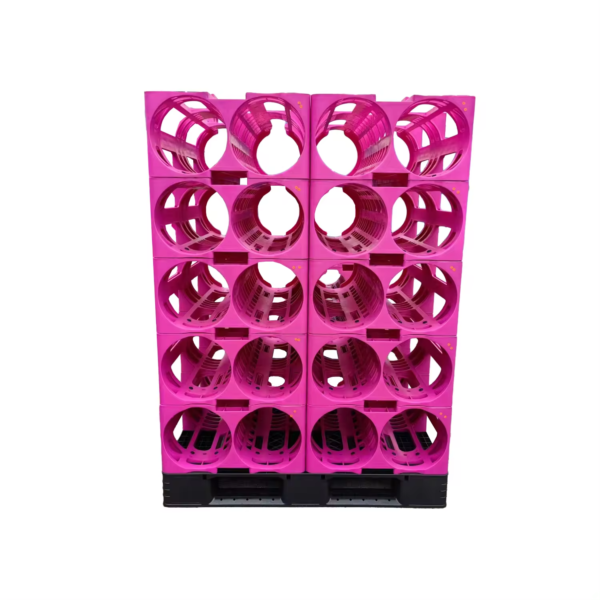 5 gallon stackable water bottle storage rack