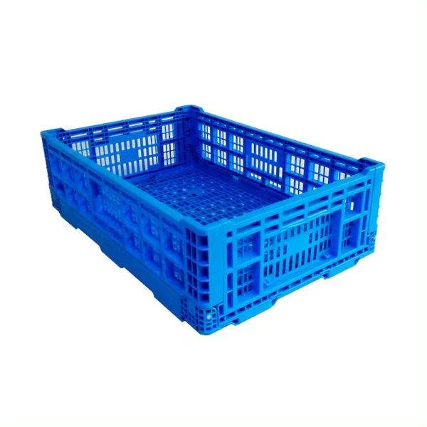 nestable plastic vegetable crate